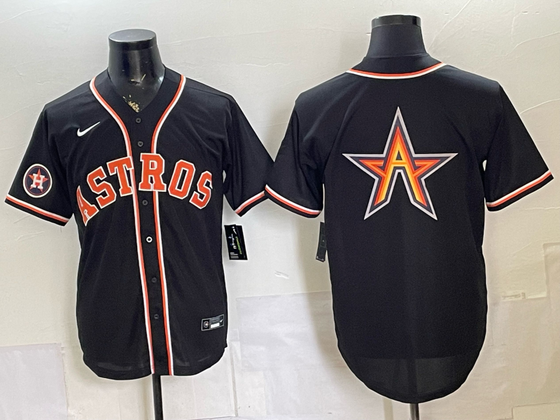 Men Houston Astros blank black 2026 MLB Jerseys 0804006->houston astros->MLB Jersey